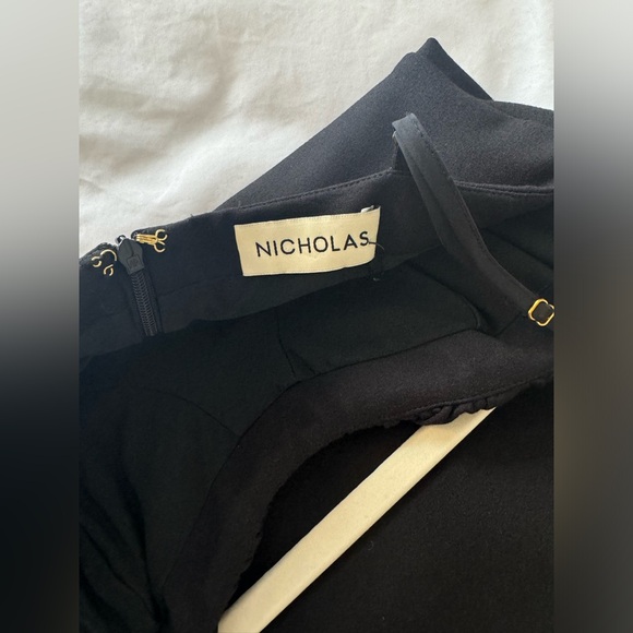 Nicholas coton poplin midi dress size US 2 - Picture 6 of 8